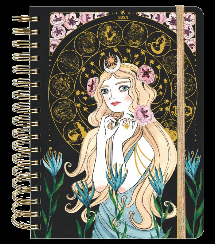 Agenda Anual Diaria 2025 Maria Hesse-Hesse Maria