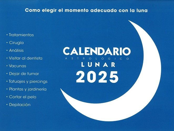 Calendario Astrologico Lunar 2025-Serrano Zanon Maria Jose