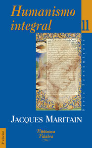 Humanismo Integral-Maritain Jacques