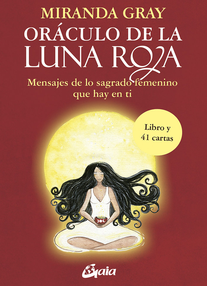 Oraculo de la Luna Roja Libro Guia y 41 Cartas-Gray Miranda