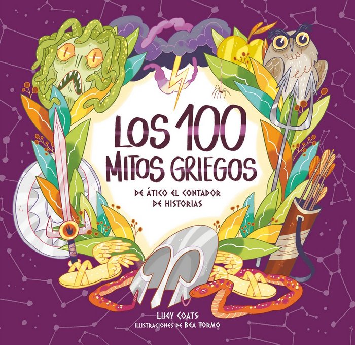 Cien Mitos Griegos de Atico y el Contador de Historias los-Coats Lucy