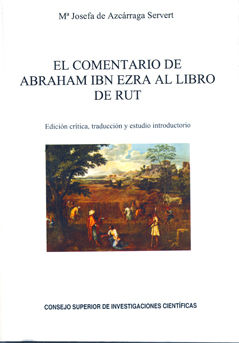 Comentario de Abraham Ibn Ezra Al Libro de Rut-Azcarraga Servert Mª Josefa