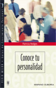 Conoce Tu Personalidad-Hedges Patricia