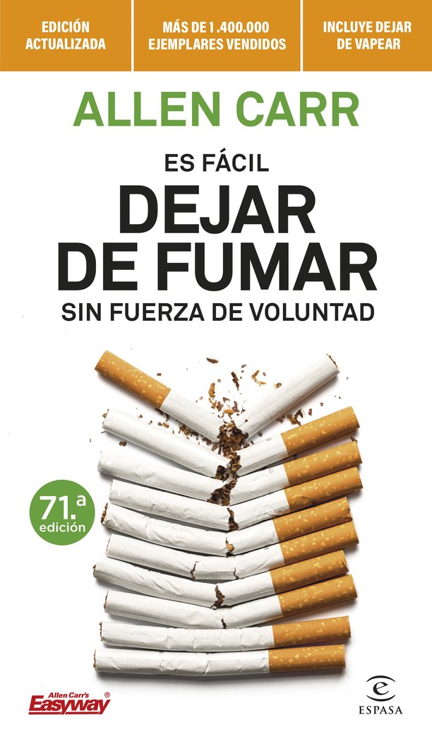 Es Facil Dejar de Fumar sin Fuerza de Voluntad-Allen Carr