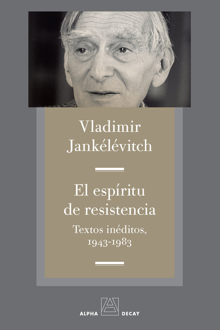 Espiritu de Resistencia el-Jankélévitch Vladimir