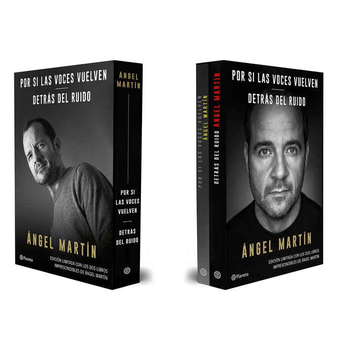 Estuche Angel Martin por si las Voces Vuelven + Detras Del-Martin Angel