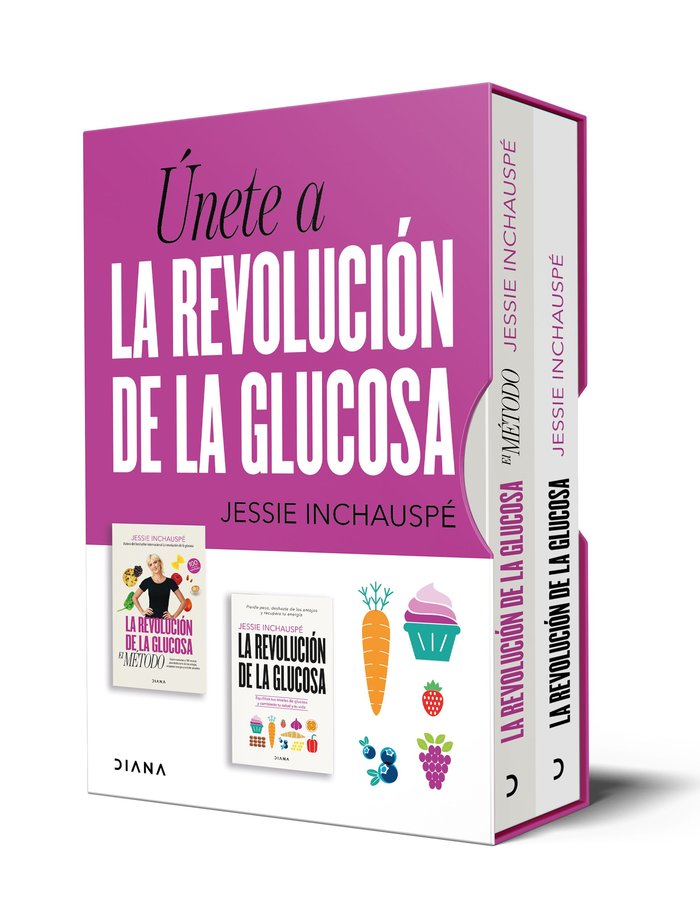 Estuche la Revolucion de la Glucosa-Jessie Inchauspe