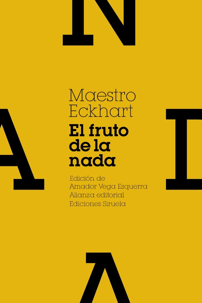 Fruto de la Nada y Otros Escritos el-Eckhart Maestro