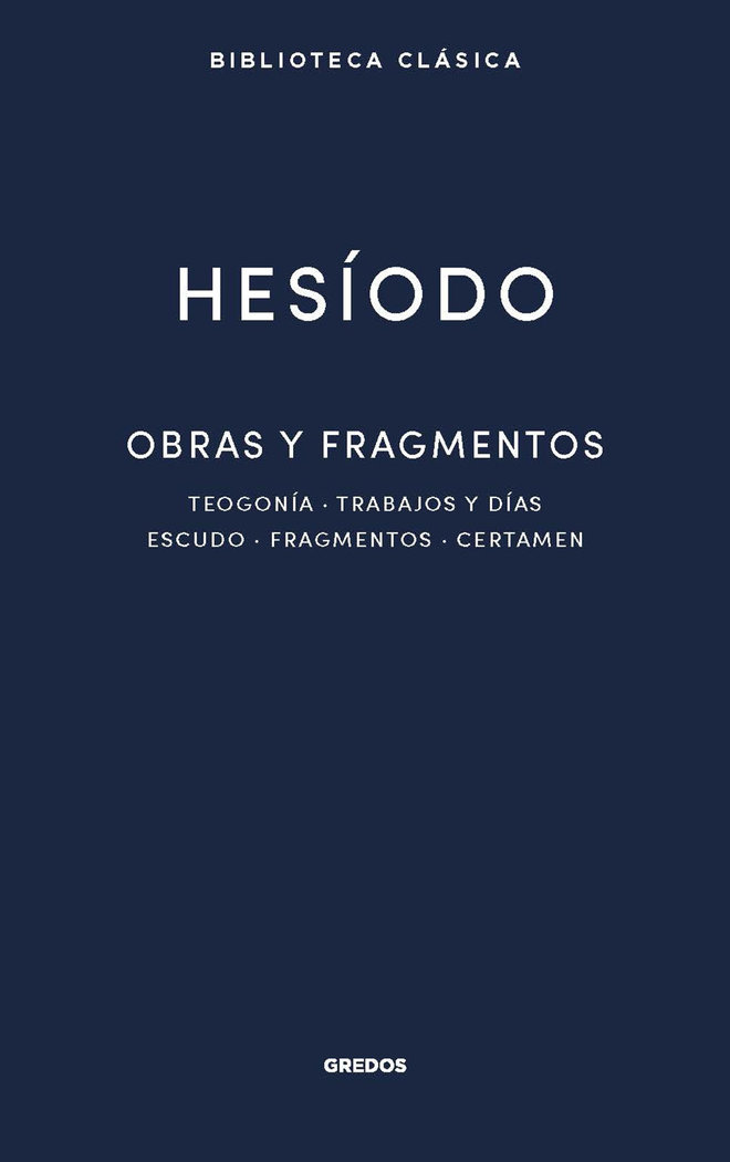 Hesiodo Obras y Fragmentos-Hesíodo