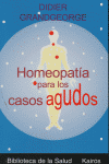 Homeopatia para los Casos Agudos-Grandgeorge Didier