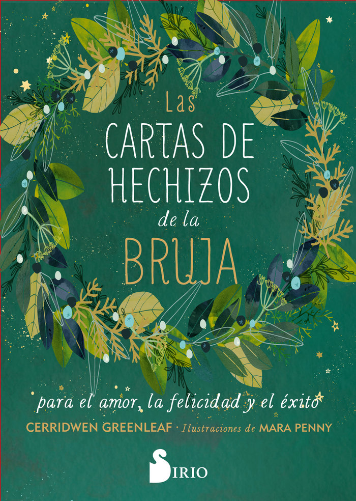 Las Cartas de Hechizos de la Bruja para el Amor la Felicida-Greenleaf Cerridwen