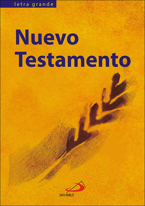 Nuevo Testamento Letra Grande Rustica-Equipo San Pablo