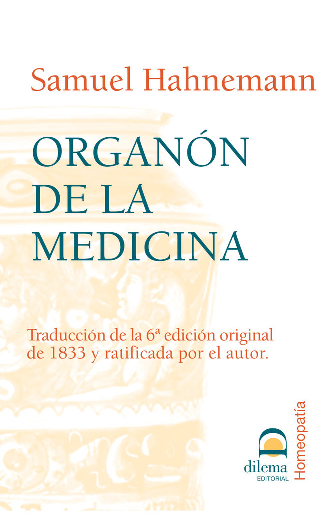 Organon de la Medicina-Hahnemann Samuel