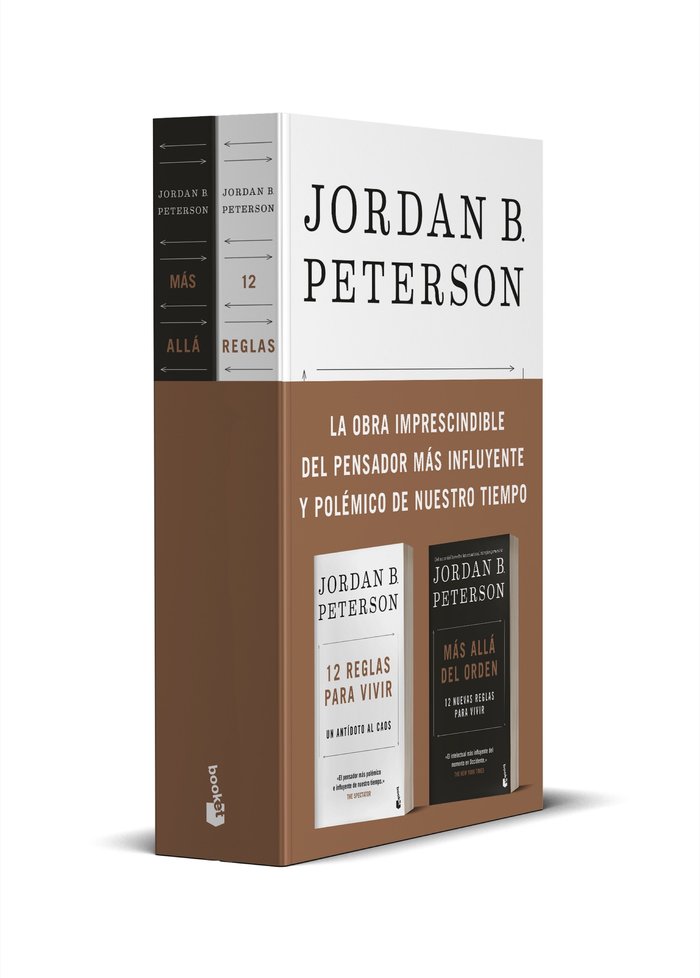 Pack Orden y Caos 24 Reglas para Vivir-Peterson Jordan B.