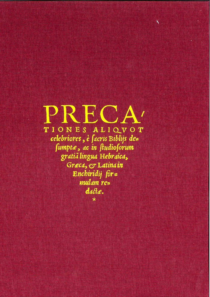 Precationes Biblicae-Chaparro Gómez César