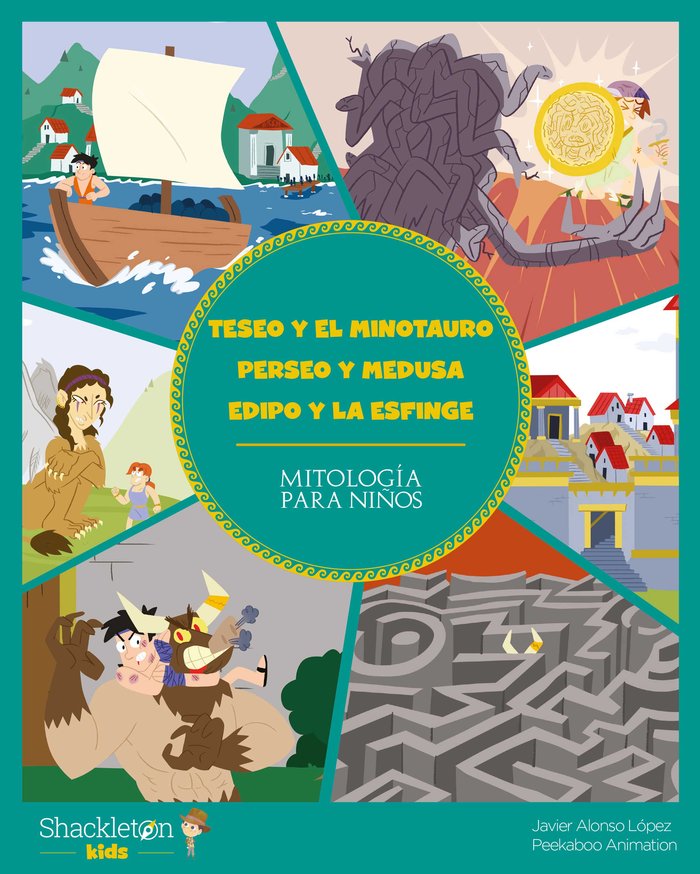 Teseo y el Minotauro Perseo y Medusa Edipo y la Esfinge-Alonso López Javier