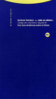 Todo Es Cabala Min-Scholem Gershom
