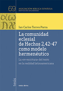 Comunidad Eclesial de Hechos 2 42-47 Como Modelo Hermeneuti-Torres Parra Ian Carlos