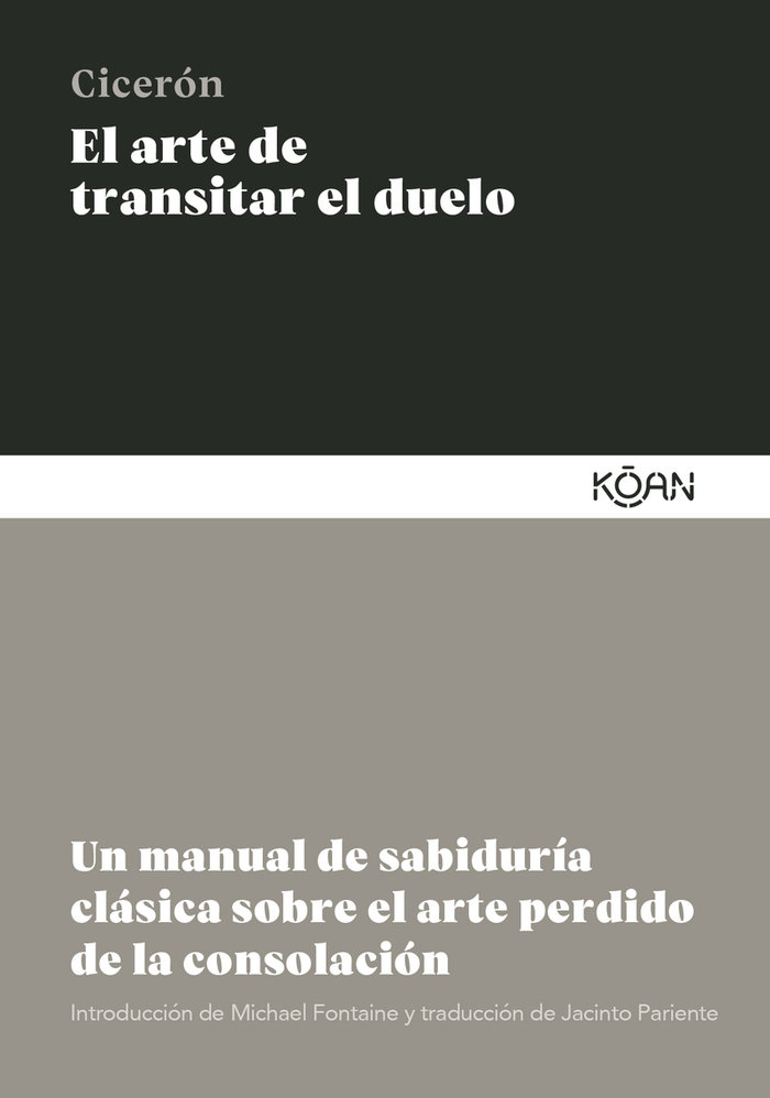 Arte de Transitar el Duelo el-Ciceron Marco Tulio