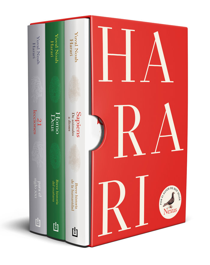Estuche Harari Contiene Sapiens 21 Lecciones para el Siglo-Harari Yuval Noah