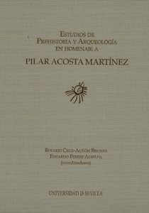 Estudios de Prehistoria y Arqueologia En Homenaje a Pilar Ac-Cruz-auñon Briones Rosario