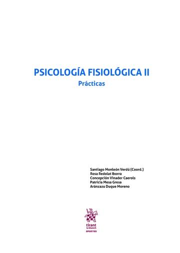 Psicologia Fisiologica Ii Practicas-Redolat Iborra Rosa