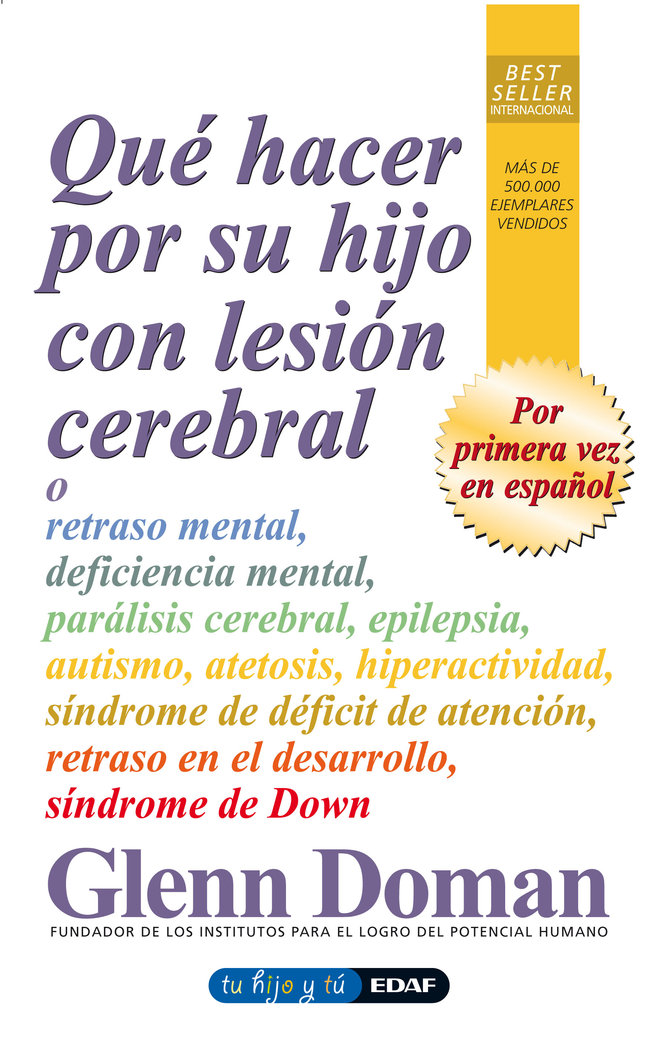 Que Hacer por Su Hijo con Lesion Cerebral-Doman Glenn