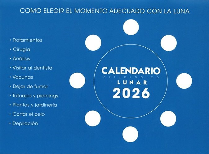 Calendario Lunar 2026-Lopez de Haro Arguelles Sergio