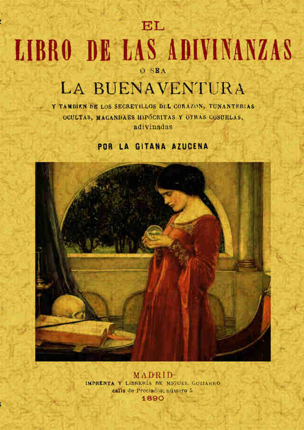 Libro de las Adivinanzas o Sea la Buena Aventura-Gitana Azucena