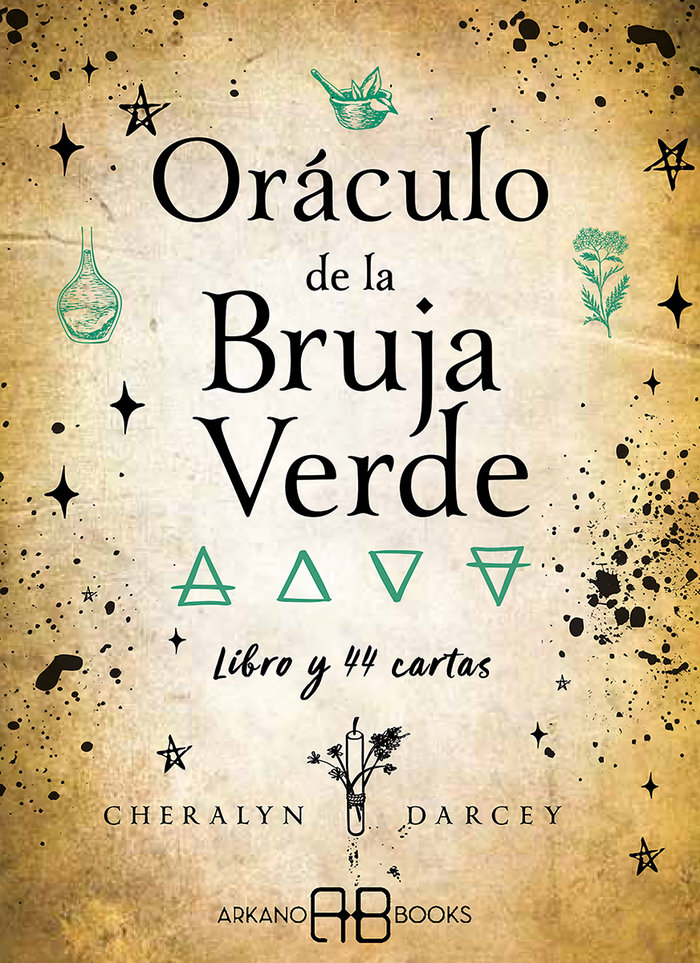 Oraculo de la Bruja Verde-Darcey Cheralyn