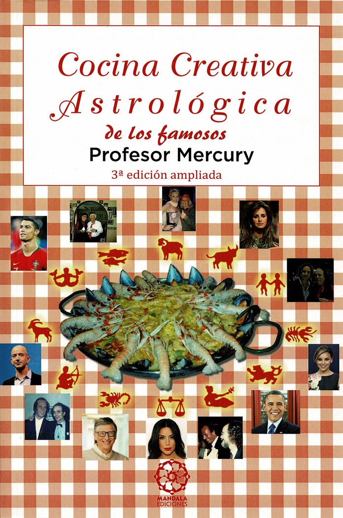 Cocina Creativa Astrologica de los Famosos-Mercury Profesor
