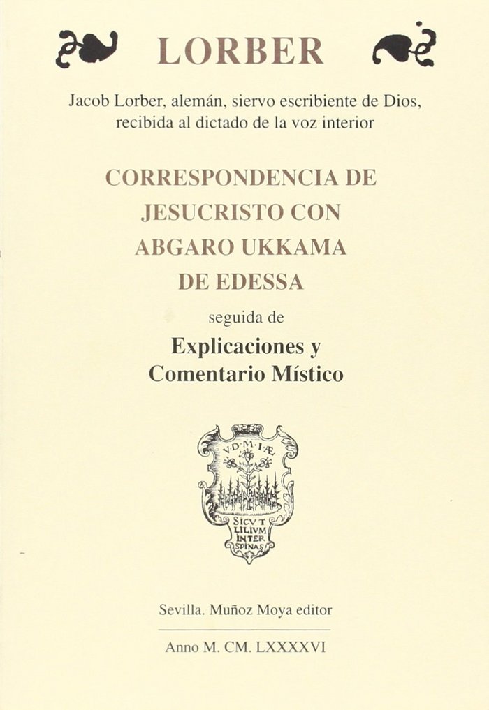 Correspondencia de Jesucristo con Abgaro-Lober J.