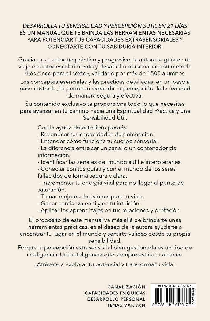 Desarrolla Tu Sensibilidad y Percepcion Sutil En 21 Dias-Borotau Teresa