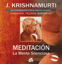 Meditacion la Mente Silenciosa Libro+dvd-Krishnamurti Jiddu