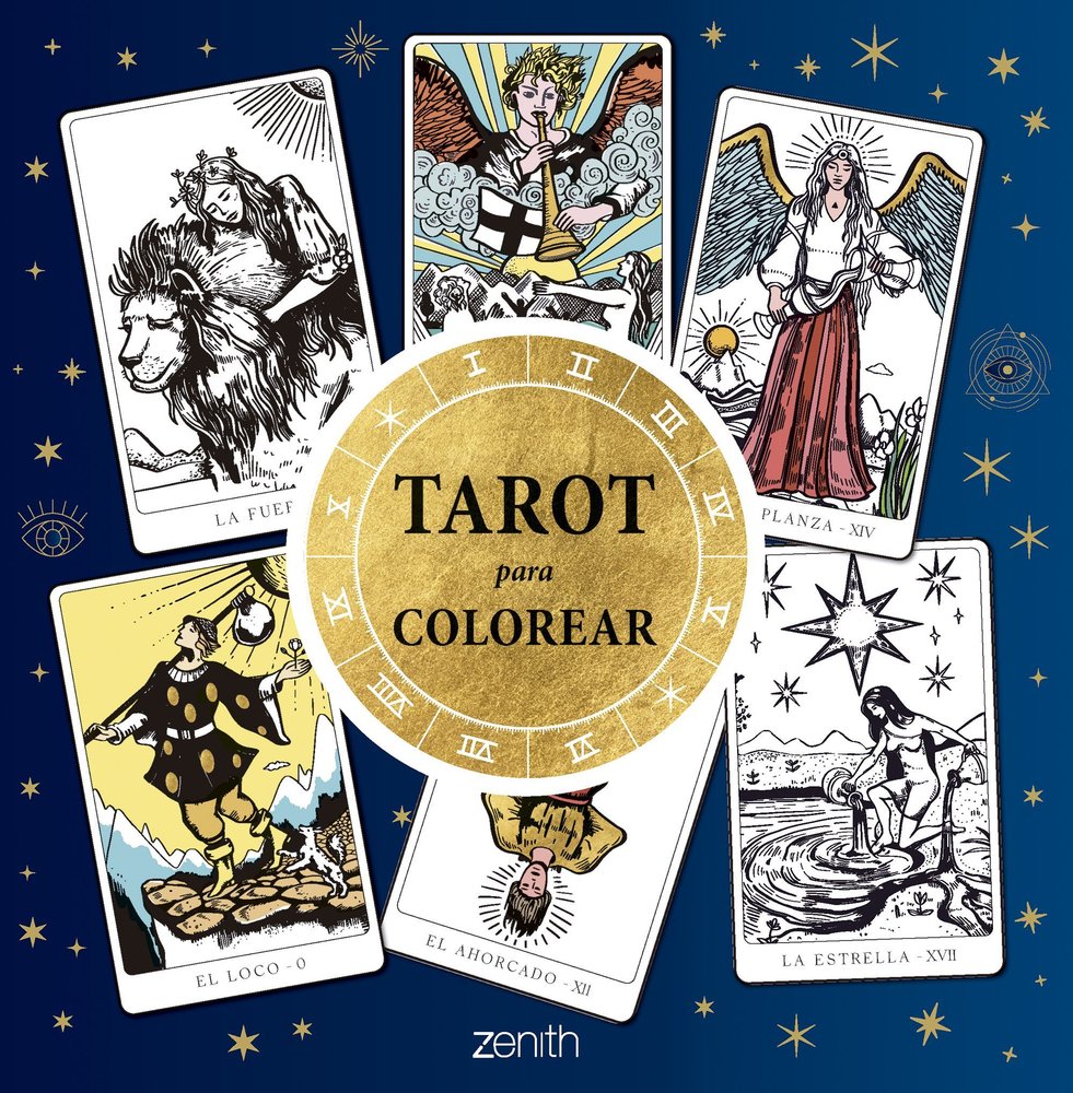 Tarot para Colorear-Varios Autores Varios Autores