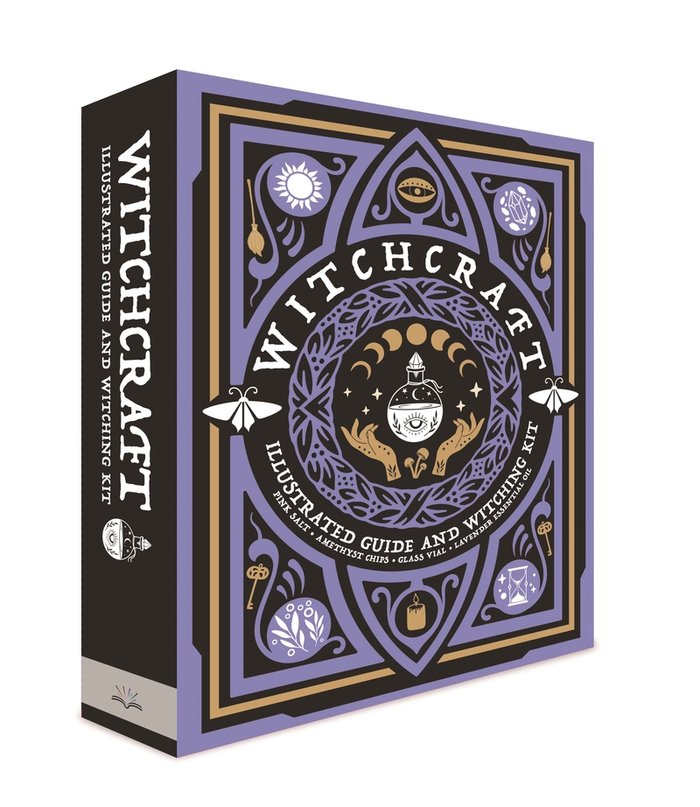 Witchcraft Illustrated Guide And Witching Kit-Igloobooks