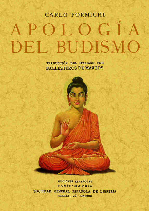 Apologia Del Budismo-Formichi Carlo