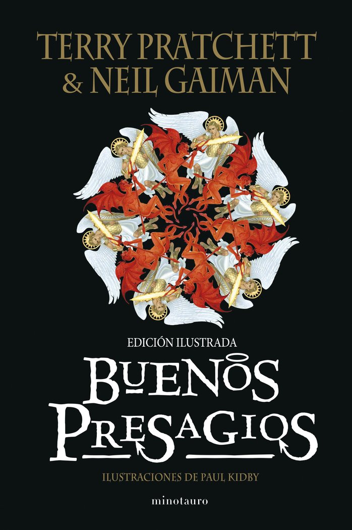 Buenos Presagios Ilustrado por Paul Kidby-Terry Pratchett y Neil Gaiman