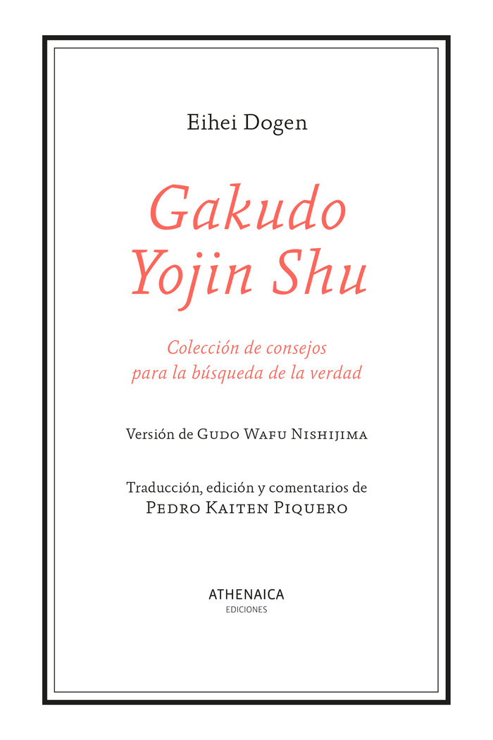 Gakudo Yojin Shu-Dogen Eihei