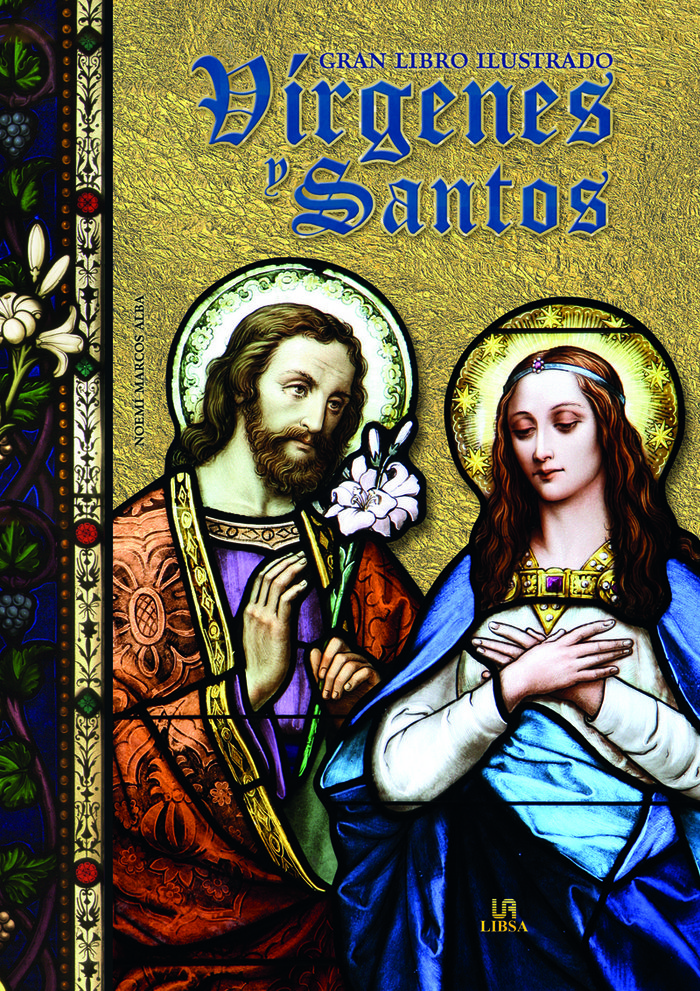 Gran Libro Ilustrado Virgenes y Santos-Aa.vv.