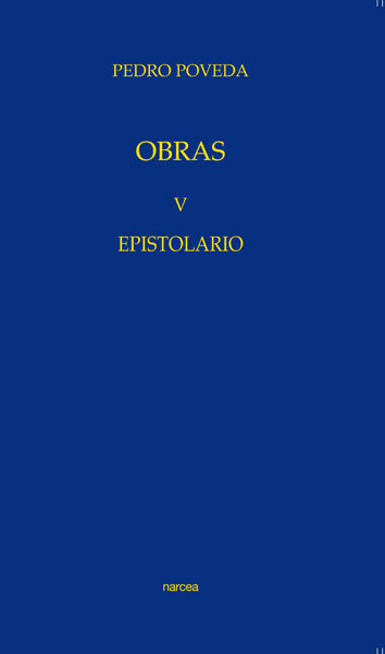 Obras v Epistolario 1898 1917-Poveda Castroverde Pedro