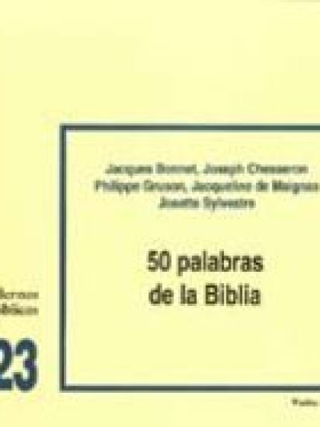 50 Palabras de la Biblia-Bonnet Jacques