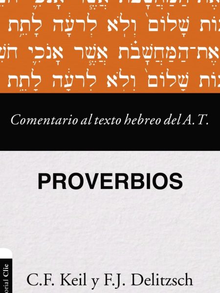 Comentario Texto Hebrero Del Antiguo Testamento Proverbio-Delitzsch Franz Julius