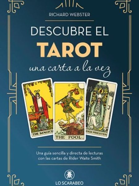 Descubre el Tarot Una Carta a la Vez Libro-Richard Webster