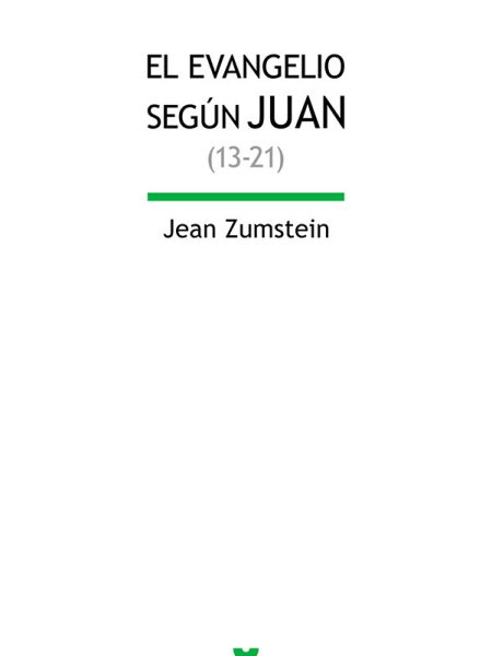 Evangelio de Juan (13-21) el-Zumstein Jean
