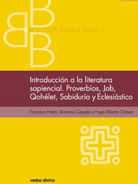 Introduccion a la Literatura Sapiencial Proverbios Job Qohe-Cepeda Salazar Antonino