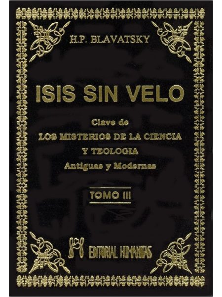 Isis sin Velo T.iii-Blavatsky