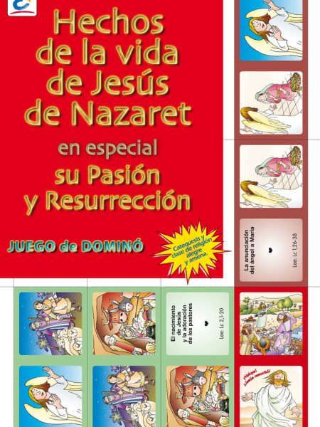 Juego de Domino Hechos de la Vida de Jesus de Nazaret-Vitali (italiana) Franca