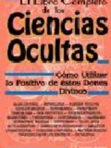 Libro Completo de las Ciencias Ocultas-López Gómez