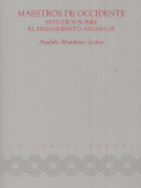 Maestros de Occidente-Martínez Lorca Andrés